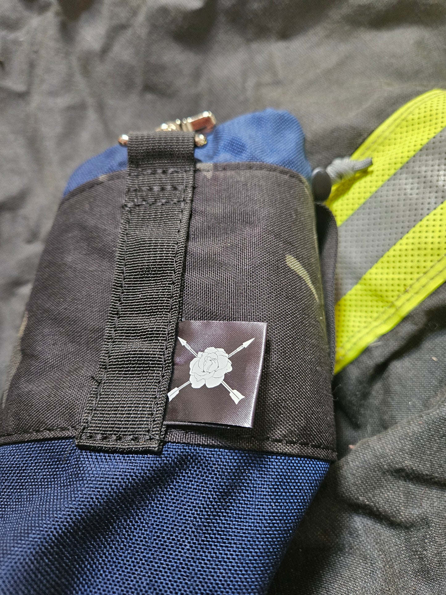 Firefighter Ropebag Multicam Black x Blue