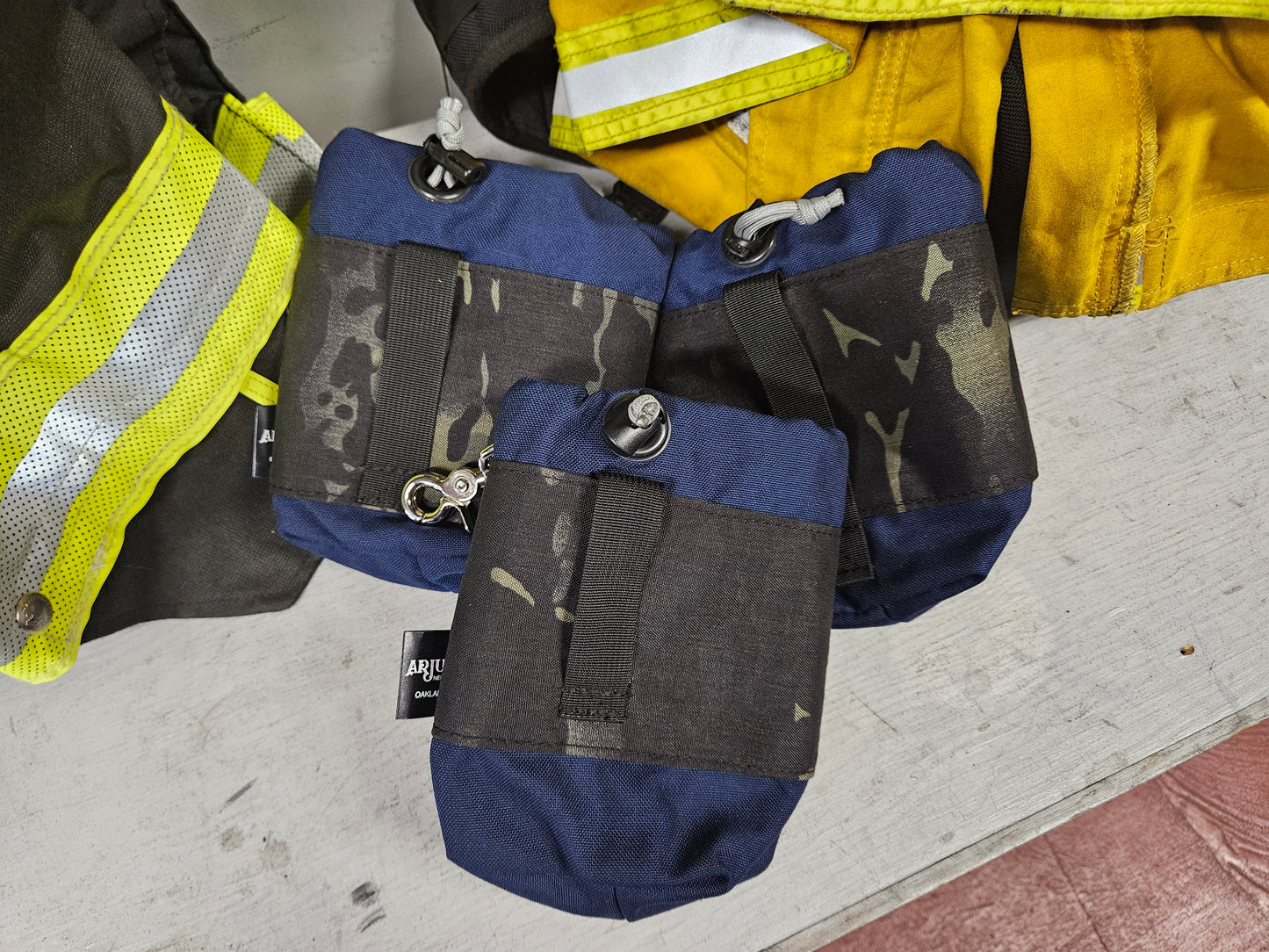 Firefighter Ropebag Multicam Black x Blue